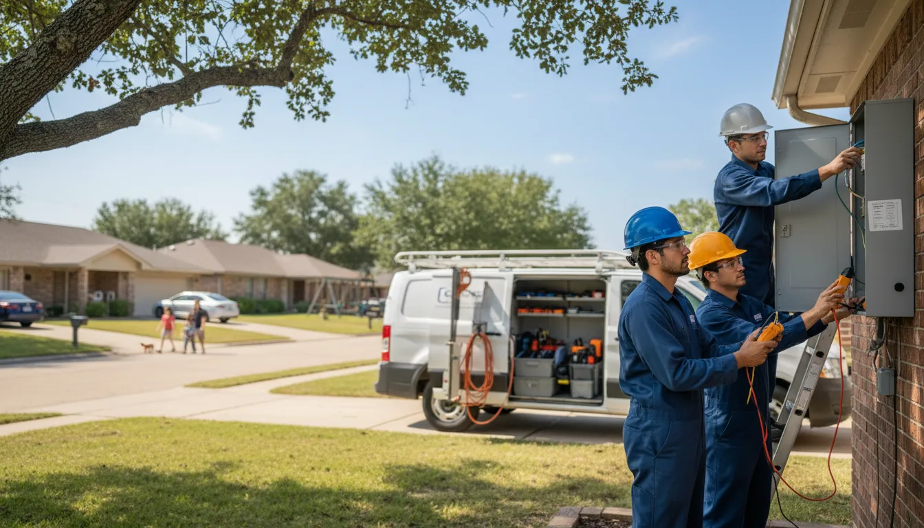 Certified electrician providing emergency electrical services in Tampa, FL